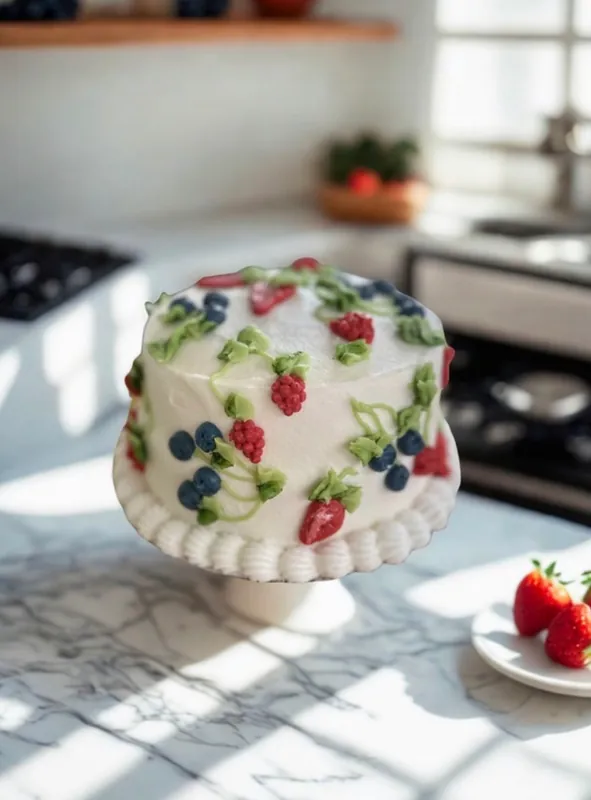Cake Decorating: The Berry Patch
