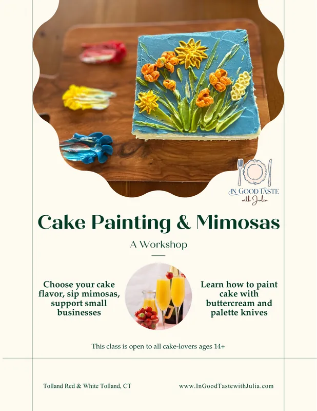 Cake Painting & Mimosas
