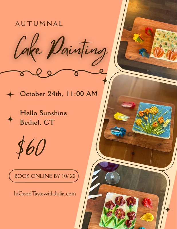 Autumnal Cake Painting