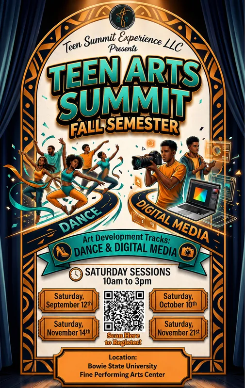 Teen Arts Summit Fall Registration