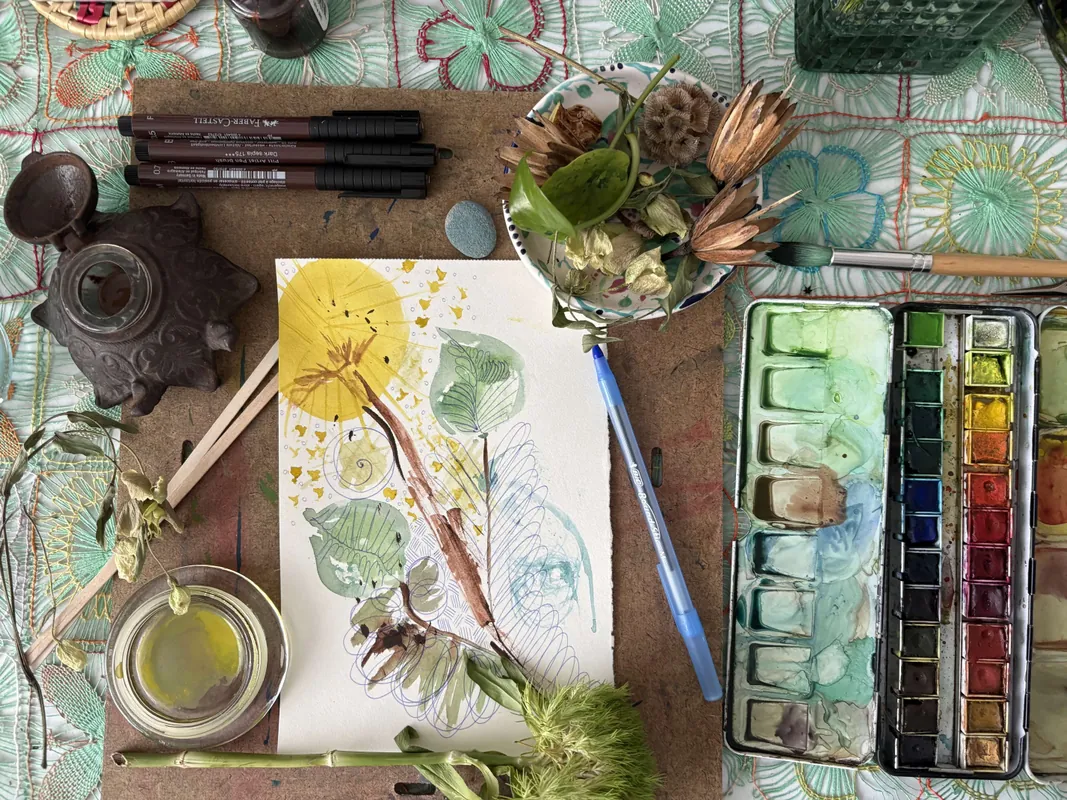 Mindfulness Practices in Mark Making
