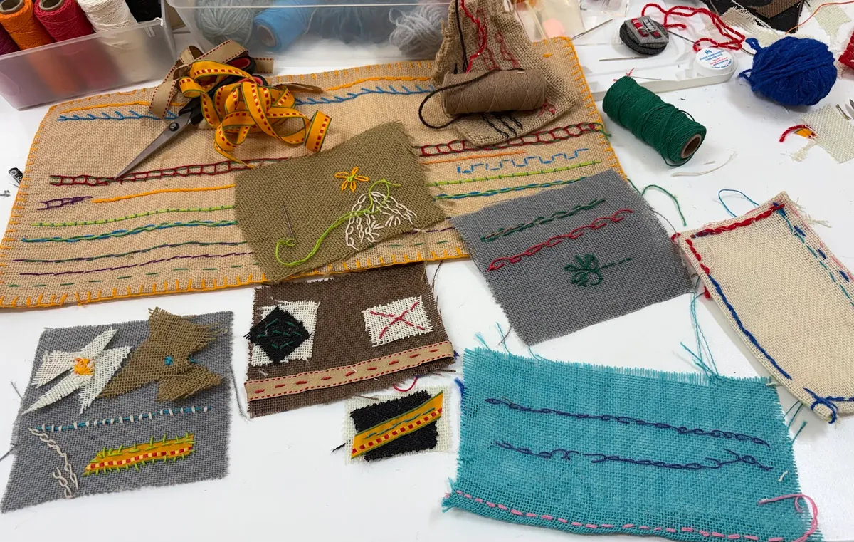 Fiber Collage