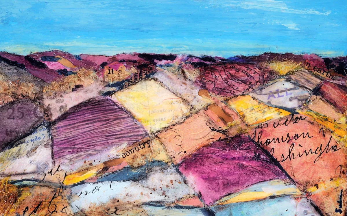 Lush Landscapes - Sip & Create Collage Workshop