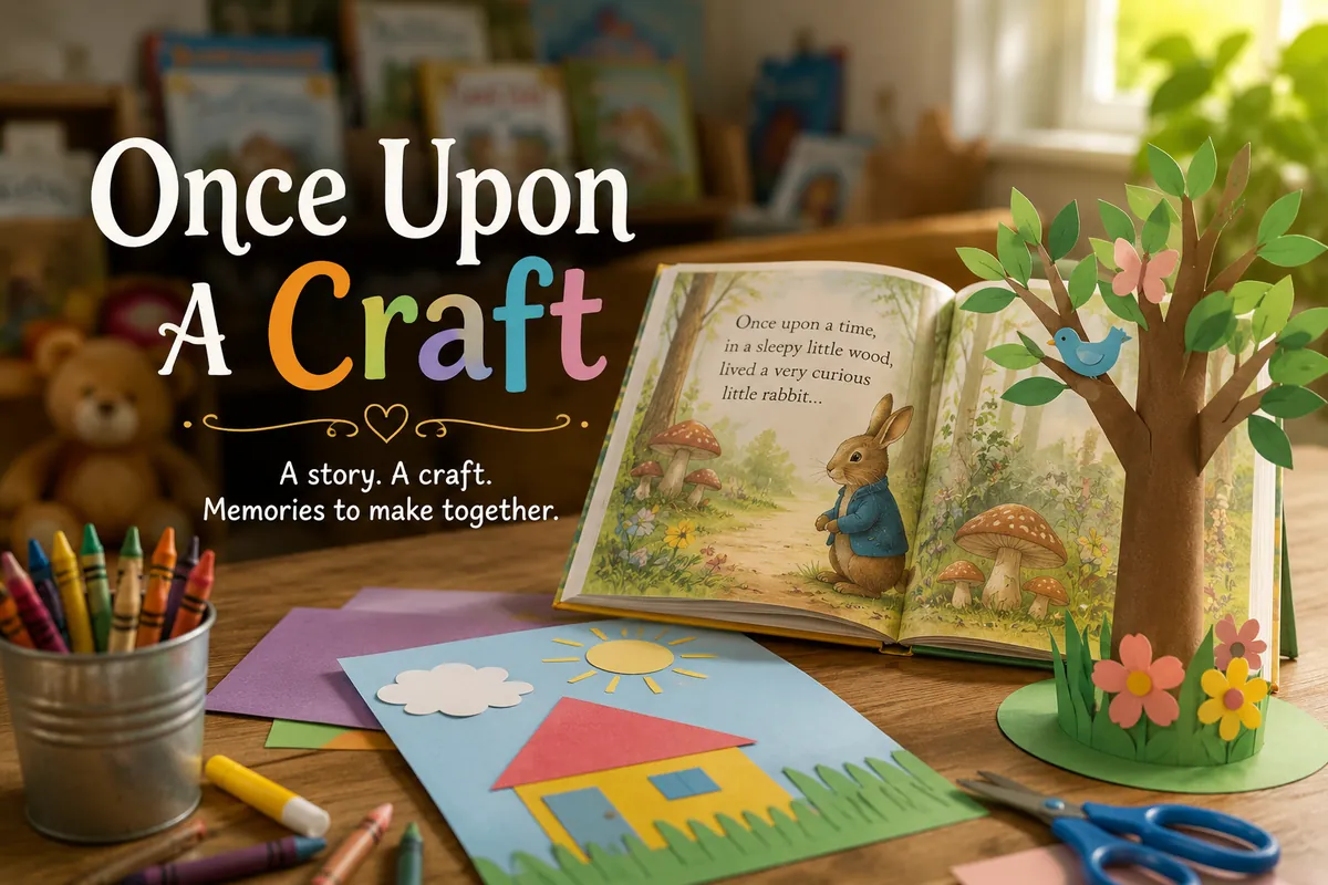 Once Upon A Craft - A Parent & Me Story + Craft Class
