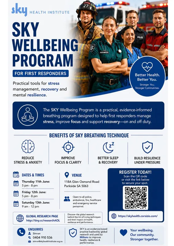 SKY Wellbeing Program — Evidence-Based Breathwork for First Responders