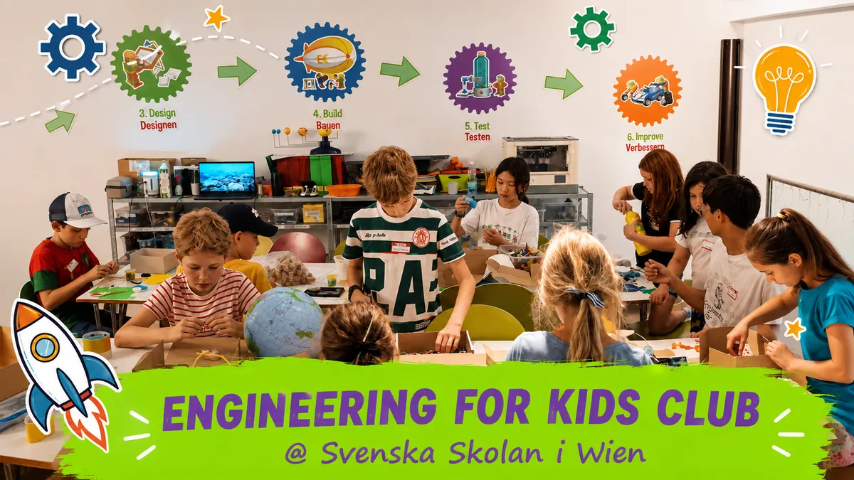 Engineering Club für Schüler:innen der Svenska Skolan i Wien: 12 Sessions