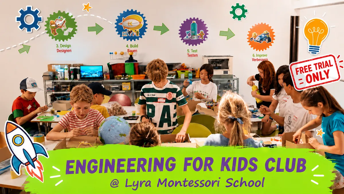 Engineering Club for students of Lyra Montessori School [ONLY free trial]
