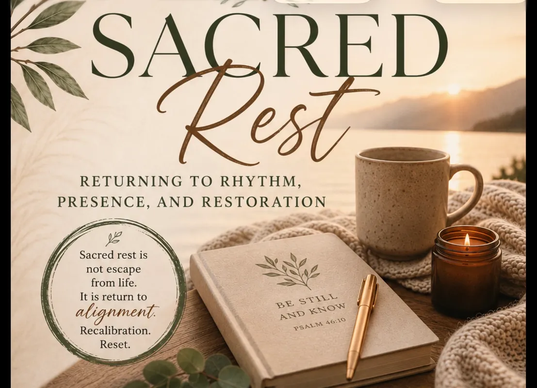 Sacred Rest: Returning to Rhythm, Presence, and Restoration