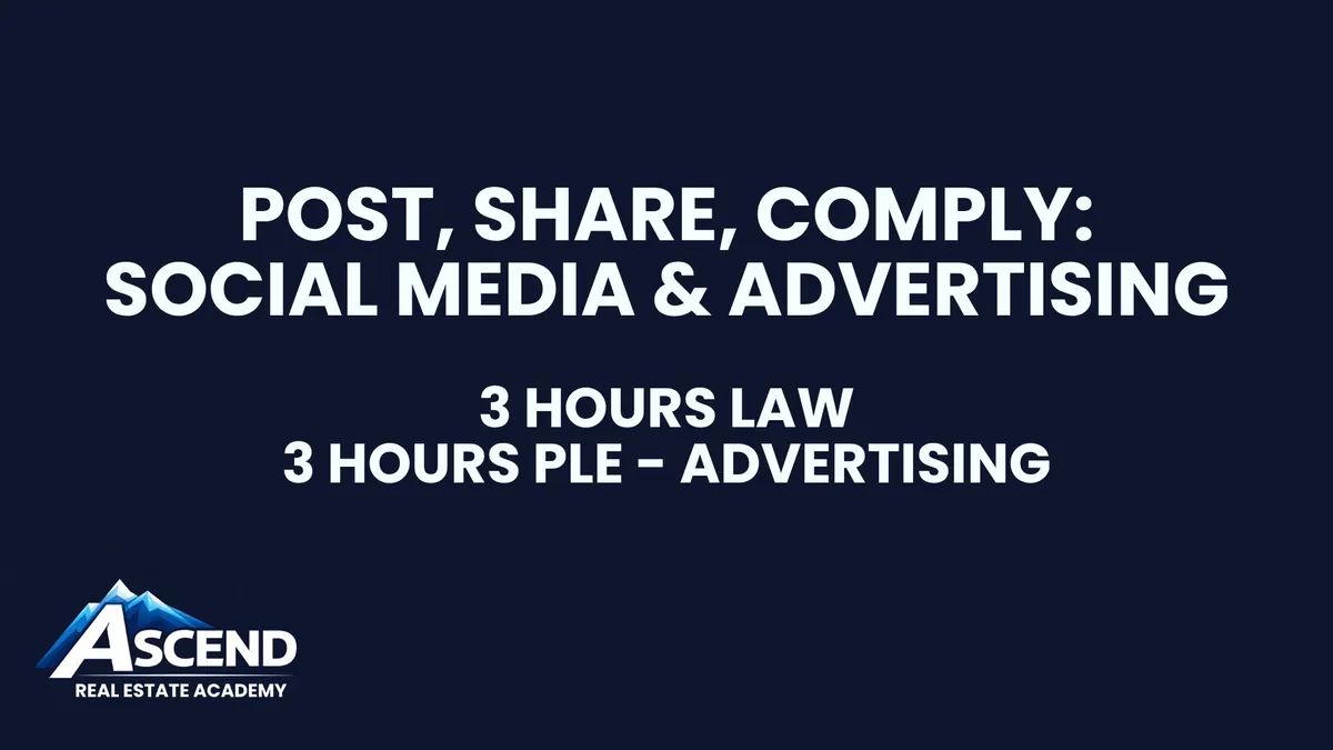 Post, Comply, Share: Social Media & Advertising