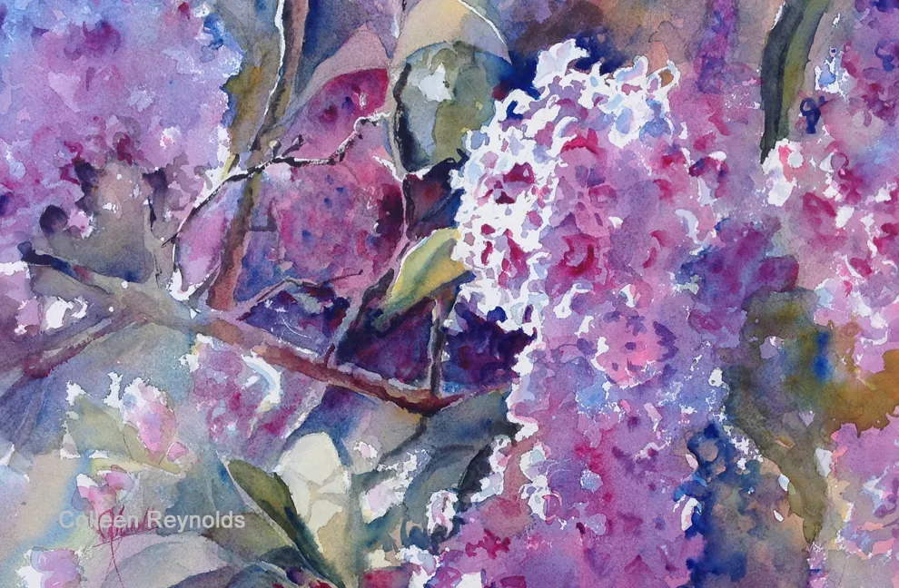Spontaneous Watercolor With Colleen