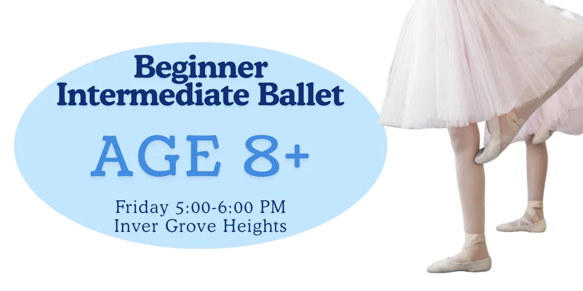 Fri. Beginner/Intermediate Ballet Age 9+