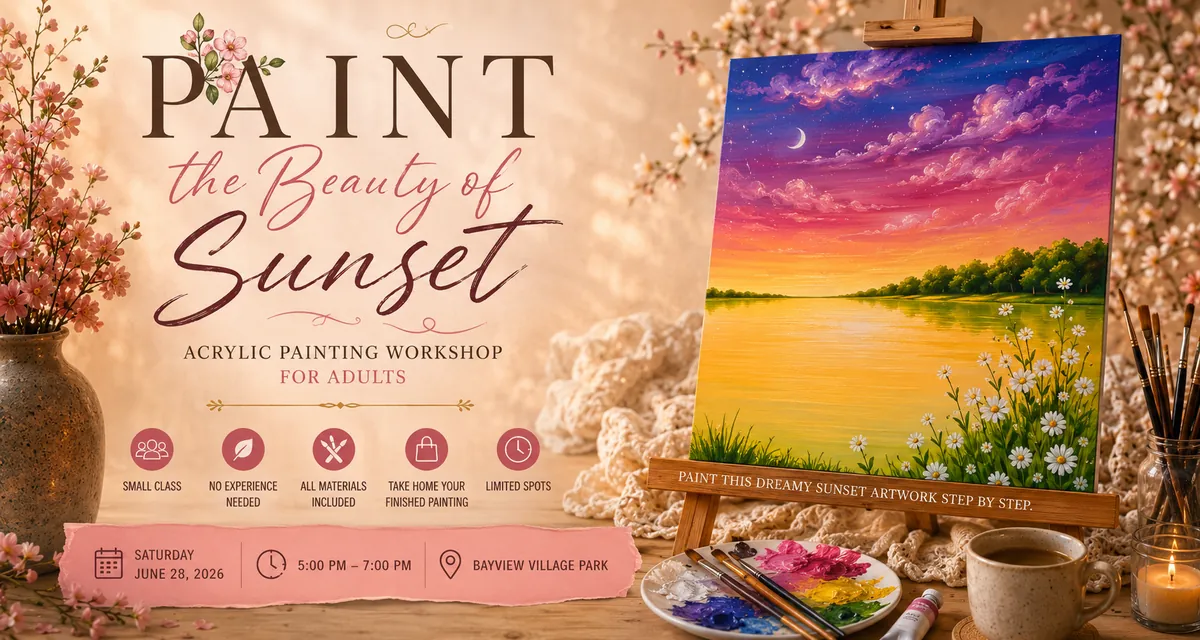 ACRYLIC PAINTING WORKSHOP