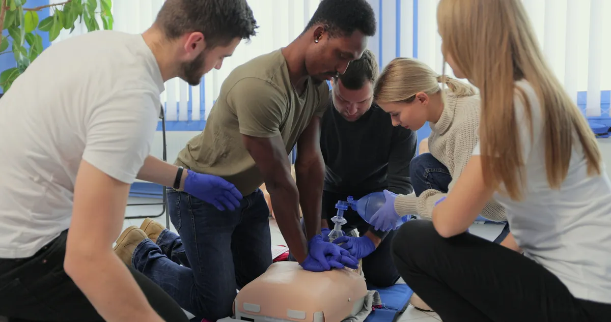 CPR, AED, + First Aid (HEARTSAVER Total)