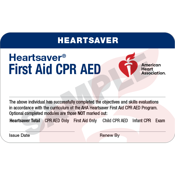 HeartSaver Total - First Aid, CPR, AED
