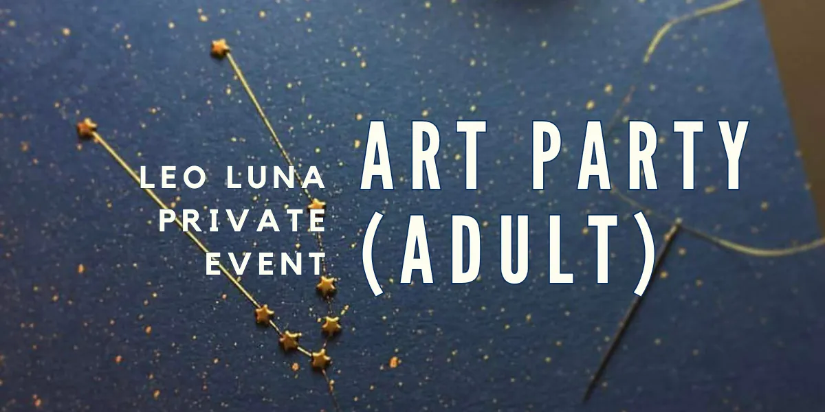 Host A Private Art Party (Adult)