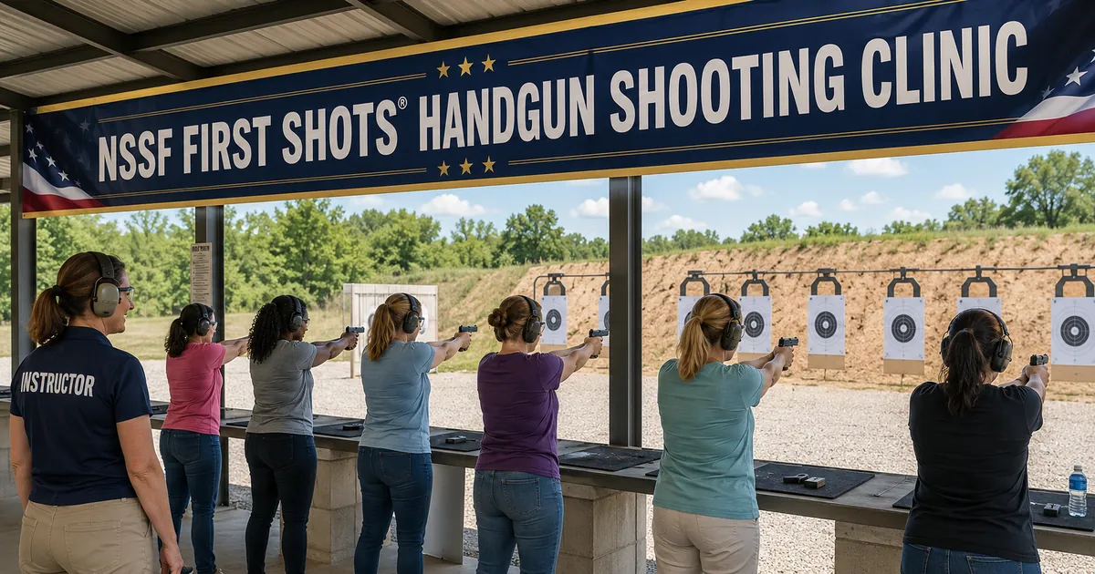 NSSF First Steps Handgun Shooting Clinic