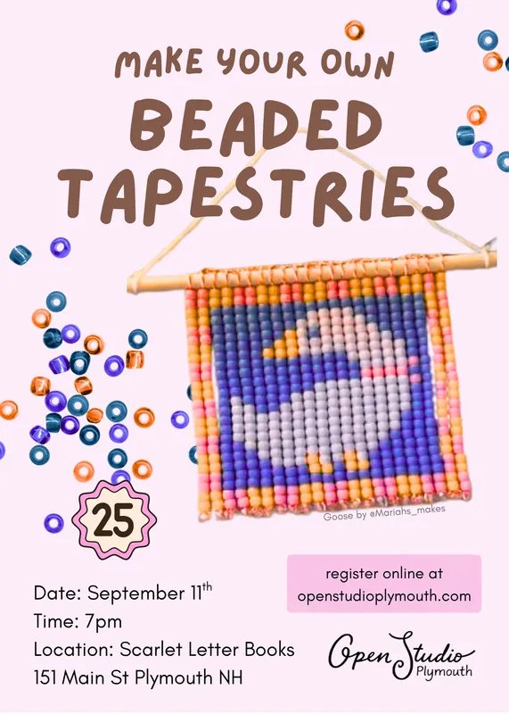 Cozy Craft Night: Beaded Tapestries