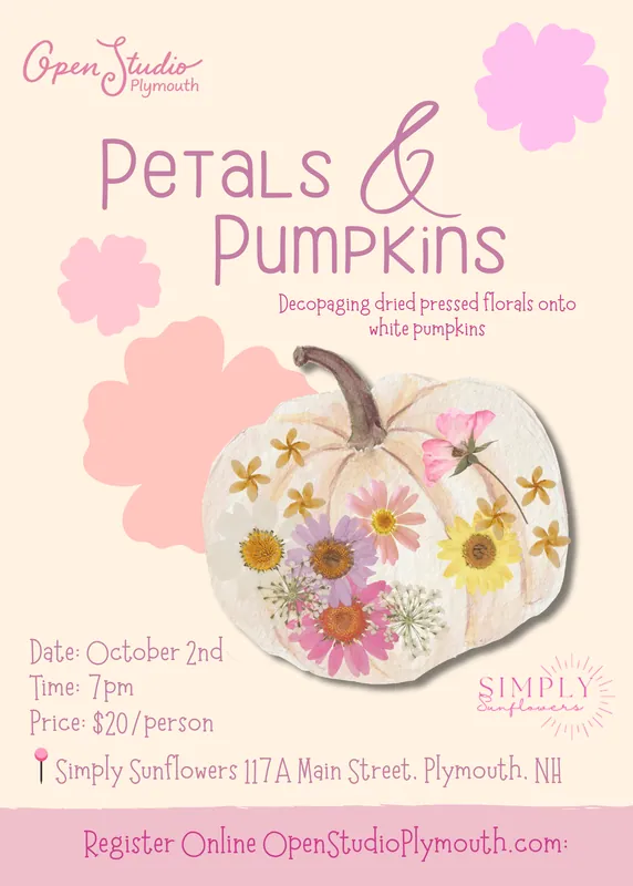 Petals & Pumpkins Craft Night