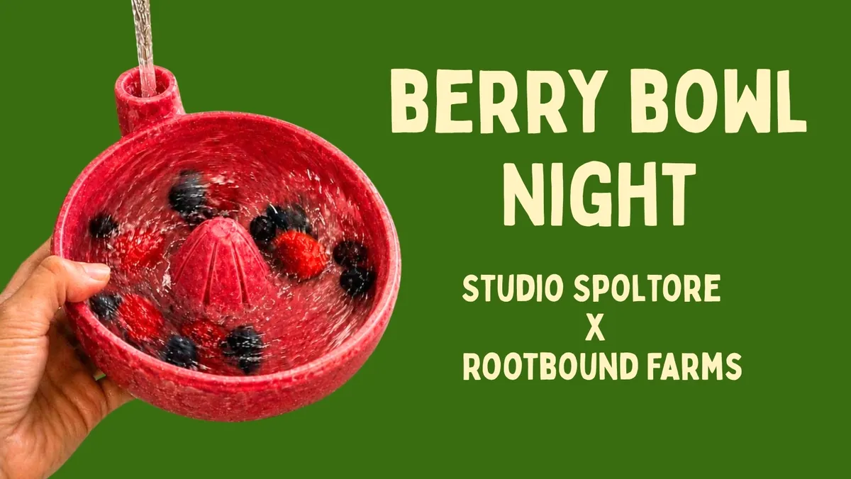 Berry Bowl Night - Hand Building Workshop at Rootbound Farms