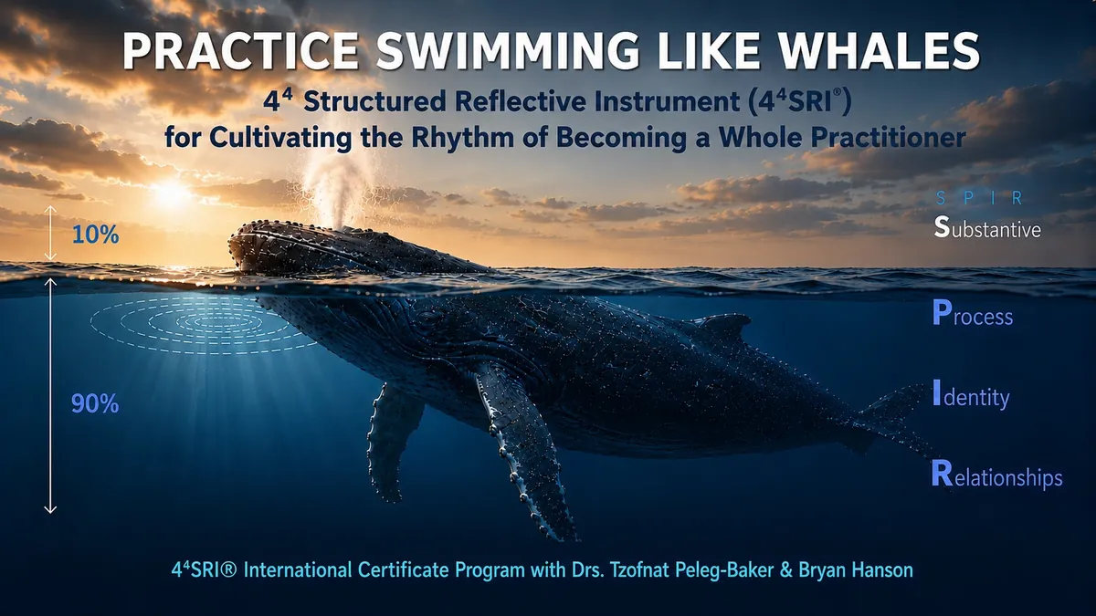 PRACTICE SWIMMING LIKE WHALES: 4⁴SRI® (4⁴ Structured Reflective Instrument) International Certificate Program