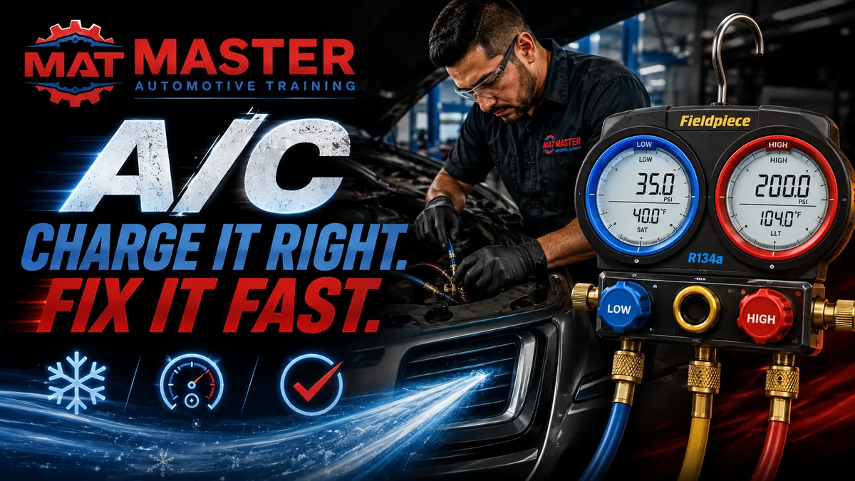A/C Charge it Right. Fix it Fast.