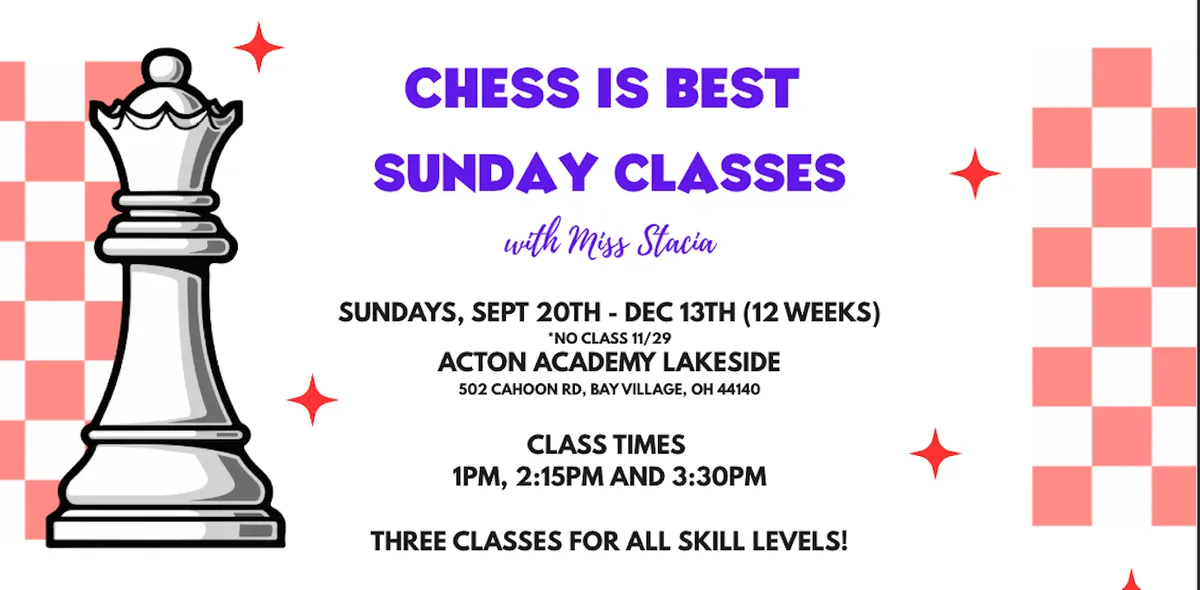 Chess Is Best Sunday Intro to Chess Class K-5