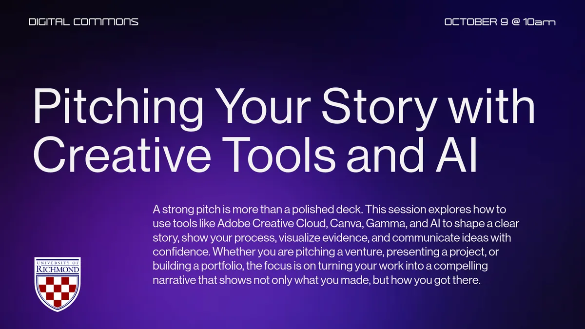 Pitching Your Story with Creative Tools and AI