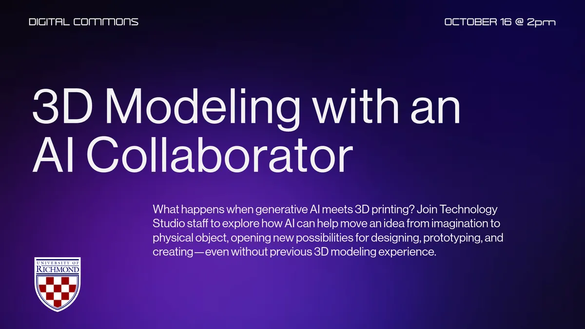 3D Modeling with an AI Collaborator