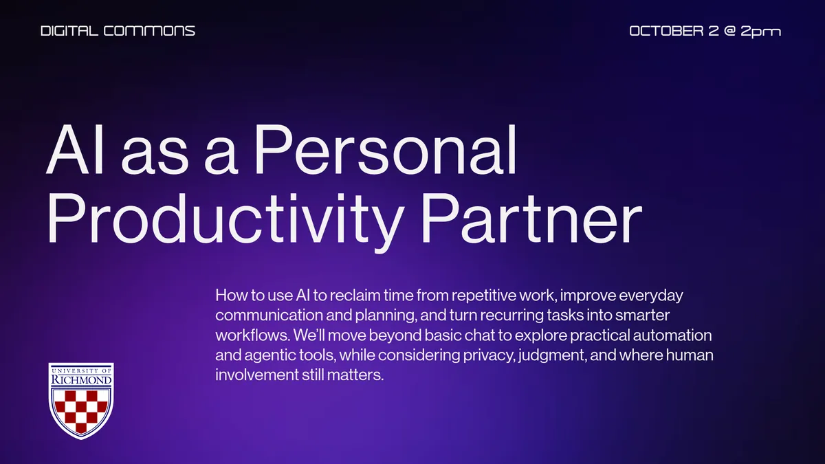 AI as a Personal Productivity Partner