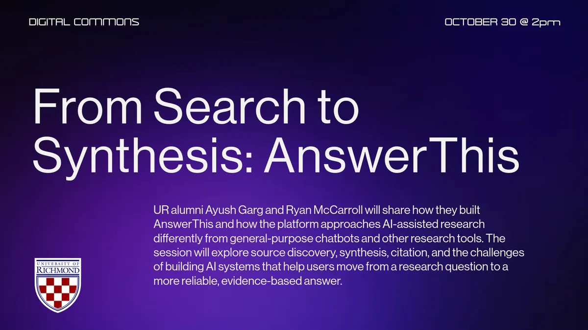 From Search to Synthesis: AnswerThis