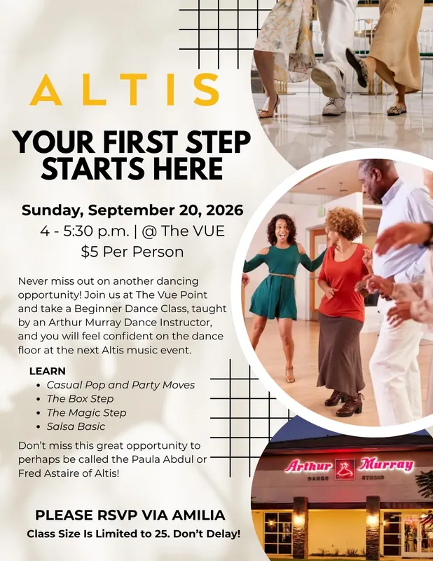Arthur Murray Dance Lessons @ the Vue