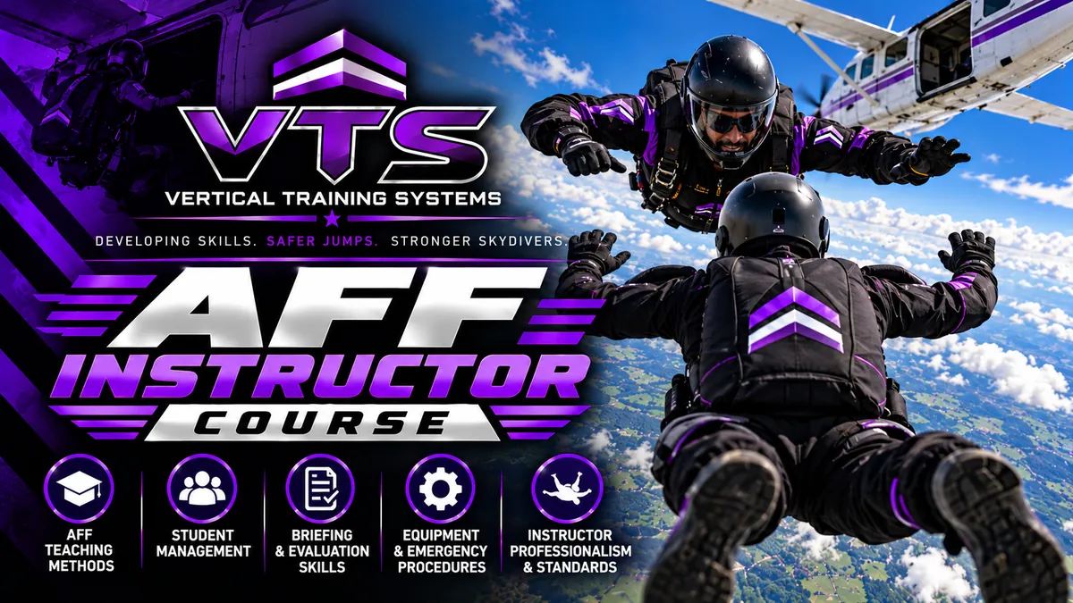 USPA Accelerated Freefall Instructor (AFFI) Rating Course