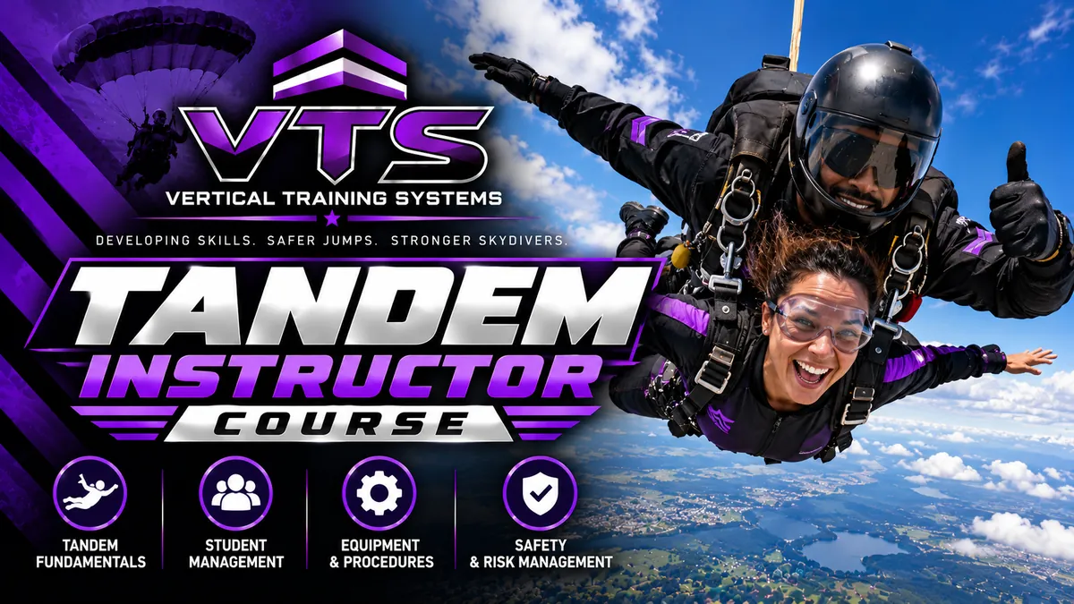 UPT & USPA Tandem Instructor Rating Course